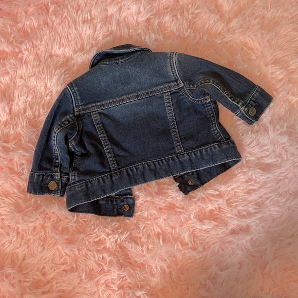 NWOT Gap Jean Jackets. Size: 0-3 months. Color: Dark Denim Jean - Picture 3 of 3